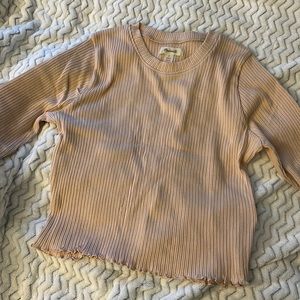 Crop sweater top
